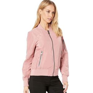 Chaquetas bomber recortadas para mujer personalizadas de calidad superior Tasa de fábrica mejor material servicio ODM para chaquetas bomber para mujer - Product Image 2