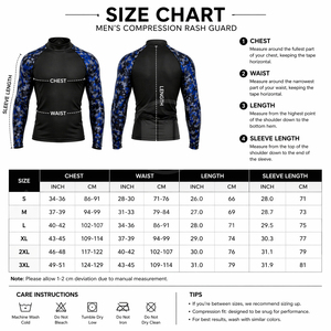 Trendy Men's UV Protection Rash Guard Long Sleeve Swim <b>Shirt</b> Quick Dry <b>Compression</b> Surfing Fishing Gym Workout Performance Wear - Product Image 5