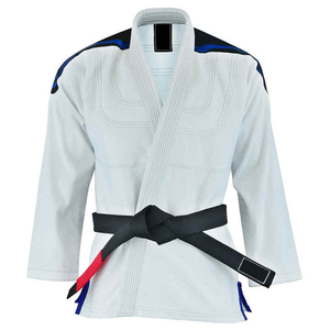 <b>White</b> BJJ <b>Kimono</b> 100% Cotton Unisex Adult Regular Fit Lightweight Breathable Stretch Durable Martial Arts Wear - Product Image 5