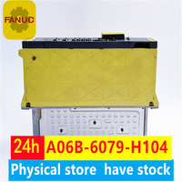 Nouveau contrôleur industriel Fanuc Alpha I PLC A06B-6079-H104 220V en stock pour réparation CNC
