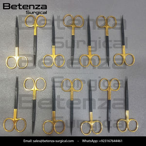 กรรไกรตัดผมมืออาชีพเคลือบสีดำ ใบมีดทังสเตนคาร์ไบด์ ด้ามจับชุบทอง สแตนเลสคุณภาพสูง พรีเมียม - Product Image 6