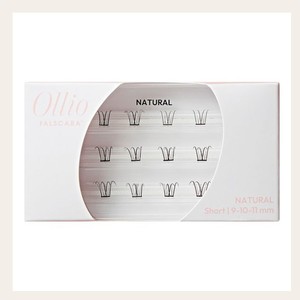 Extensions de cils en grappe Ollio Pearl Mascara Salon, pack individuel, effet naturel - Product Image 3