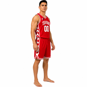 Uniforme de baloncesto con tela transpirable para entrenamientos cómodos y rendimiento activo del equipo, ligero, servicio OEM - Product Image 2