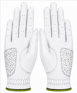 Gants de golf de luxe en cuir Cabretta respirant pour hommes et femmes, adhérence douce, antidérapants, accessoire de sport, logo, vente en gros - Product Image 6