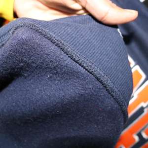 Sudadera BUCKNELL BLUE con Cuello Alto, 100% Bordado en Naranja, Sudadera de Cuello Ancho, URBAN PRODUCTIONS - Product Image 6