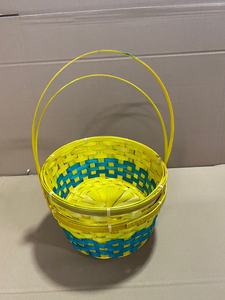 Christmas Easter Fairy European Bamboo Gift <b>Baskets</b> Picnic Storage Wholesale <b>Eggs</b> Custom Party <b>Basket</b> Handle Handmade Decor - Product Image 2