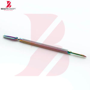 Empujador de Cutículas Ligero y Personalizable, Herramienta de Acero Inoxidable Duradera, Antideslizante y Fácil de Usar para Manicura y Pedicura en Salón - Product Image 3