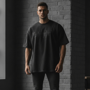Fashionable Loose Fit Oversized t Shirt Front Printed Sublimation Transfer Print Anti-uv Breathable Heavy <b>Weight</b> <b>Blank</b> Clothing - Product Image 5