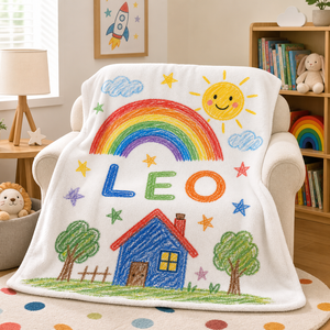 Manta de Franela Tejida Lisa para Sublimación, Personalizada, Anti-Pilling, Ecológica, con Nombre Personalizado para Uso en Avión - Product Image 6