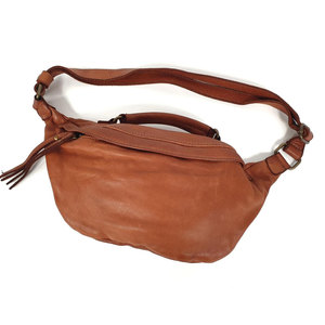 Sac banane en cuir de haute qualité avec sangle réglable, design unique, fermeture éclair, forme personnalisée, sac banane tendance - Product Image 5