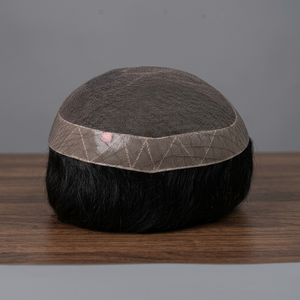 Perruque Toupet Homme Ondulée Naturelle Profonde, Cheveux Indiens Remy, Prothèse Professionnelle Taz Hair Bangladesh - Product Image 1
