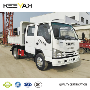 Camión Volquete <span class=keywords><strong>ISUZU</strong></span> de <span class=keywords><strong>3</strong></span> <span class=keywords><strong>Toneladas</strong></span> Directo de Fábrica, Mini Camiones Volquete de Doble Cabina con Entrega Rápida, Artículo de Seguridad en Oferta - Product Image 4