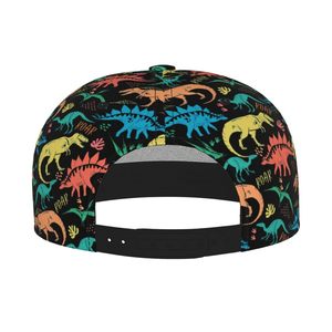 Gorra Snapback con Estampado de Dinosaurio, Ajustable, Unisex, de 6 Paneles, Diseño de Dibujos Animados, Estilo Casual, Primavera Verano, Gorra para Niños - Product Image 5