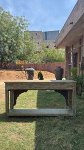 Elegante Mesa Consola de Madera para Entrada o Sala de Estar, Artículo de Decoración para el Hogar con Almacenamiento y Diseño Moderno - Product Image 5