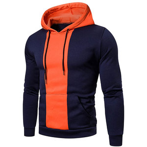 Sudadera con Capucha para Hombre, Corte Regular, Casual, Manga Larga, Tejido de Rizo, Forro de Poliéster/Algodón, Secado Rápido, Ropa de Invierno - Product Image 1