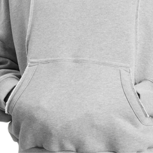 Sudadera con capucha extragrande y holgada para hombre, de forro polar grueso, con hombros caídos, estilo casual urbano, OEM - Product Image 6