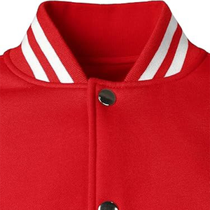 Chaqueta Varsity Personalizada con Logotipo Bordado, Chaqueta de Béisbol de Cuero y Lana de Alta Calidad - Product Image 5