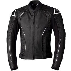 Chaquetas de Motocicleta de Cuero Profesionales al por Mayor, el Mejor Diseño 2026, Material de Cuero, Protección Corporal, Chaquetas de Moto para Hombre - Product Image 3