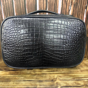 Venta al por mayor de lujo de cuero de cocodrilo genuino hombres embrague OEM/ ODM Golf embrague bolsa de lujo cartera de los hombres de cuero bolsos de mano para los hombres - Product Image 1