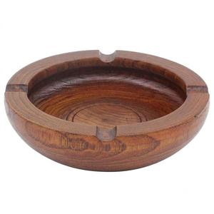 Cenicero de Madera Clásico Hecho a Mano Estilo Americano con Forma Personalizada, Ecológico, para Mesa, Hogar, Bar y Decoración - Product Image 4