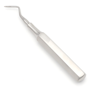 Instrumento de Extracción Dental No. 3 Heidbrink, Punta Fina de 1.8mm, 15cm, Liso, de Una Sola Extremidad, Mango Hueco, Acero Quirúrgico Inoxidable - Product Image 1