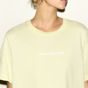 เสื้อยืดแขนสั้น ผ้าฝ้าย/โพลีเอสเตอร์ 100% แบบเรียบ พิมพ์โลโก้ได้ตามต้องการ - Product Image 6