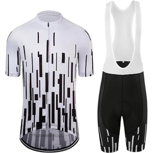 Maillots de cyclisme personnalisés pour hommes, respirants et sans coutures, 100% polyester, vêtements de vélo, uniformes d'équipe professionnelle, 220g, impression par sublimation, ODM OEM - Product Image 3