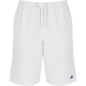 Pantalones Cortos Deportivos Personalizados para Hombre, de Poliéster, Algodón Grueso con Bordado y Cintura Elástica, Método de Tejido de Punto - Product Image 1