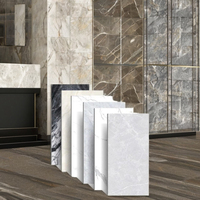 Carreaux de sol en céramique imitation marbre moderne 60x120, finition mate résistante aux acides, pour hôtel, appartement, villa, intérieur, directement de l'usine