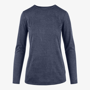 T-shirt d'infirmière OEM pour femme à manches longues, sous-blouse médicale en tissu extensible pour hôpital - Product Image 3