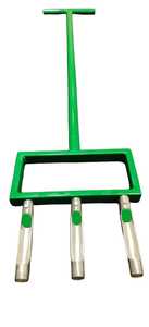 Aérateur de jardin léger Anand Engineering, construction en acier doux et acier inoxydable, poids 1,3 kg, haute qualité pour utilisation sur pelouse et terrain - Product Image 2