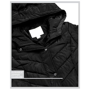 Womens Maxi Puffer Winter Coats <b>Long</b> Quilted <b>Jackets</b> for Women Weather Resistant Puffer Parka Hooded Warm Thick Outerwear - Product Image 5