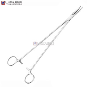 Pinza BRIDGE Recta de Alta Calidad de 28 cm, Pinza Quirúrgica Vascular Arterial de Acero Inoxidable Duradero, Instrumentos Médicos - Product Image 3
