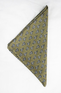 Servilleta de Lino Orgánica Hecha a Mano, 45x45cm, Cuadrada, con Diseño Moderno Impreso, para Decoración de Mesa y Comedor - Product Image 4