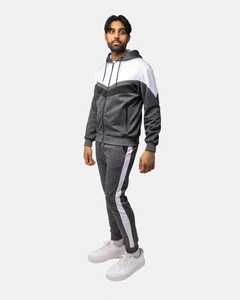 Chándal para hombre, ropa deportiva y para correr, ropa deportiva elegante, chándal para hombre, conjunto cómodo y a la moda, corte ajustado. - Product Image 4