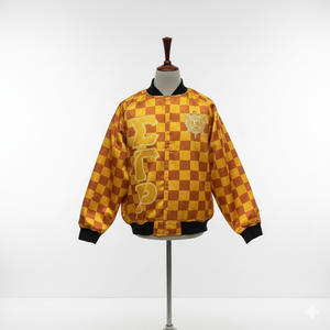wholesale custom embriodry logo varisty <b>jacket</b> for men in multi colors - Product Image 3