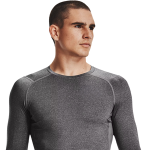 Camiseta de Compresión de Manga Larga para Hombre, Cuello Redondo, Secado Rápido, Poliéster, Corte Ajustado, para Entrenamiento, Personalizable, Fabricación OEM - Product Image 4