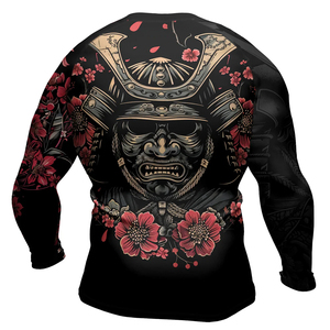 Rashguard léger à manches longues imprimé par sublimation pour hommes, idéal pour le sport, le fitness, la course et l'entraînement par Edge Force Sportswear - Product Image 2