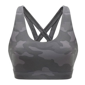 Sujetador Deportivo con Estampado de Letras para Mujer, Cintura Elástica, Absorbe la Humedad, Transpirable, 100% Algodón, para Todas las Temporadas - Product Image 1