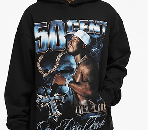 Sweat-shirt à capuche en coton premium pour homme, de luxe, blanc, taille XL, style décontracté urbain, à porter tous les jours, streetwear - Product Image 6