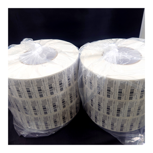 สติกเกอร์ติดบาร์โค้ดอลูมิเนียมสลักลายด้วยกาวแบบกำหนดเองพิมพ์ลาย - Product Image 6