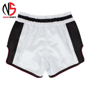 กางเกงมวยไทยชายคุณภาพพรีเมียม น้ำหนักเบา ราคาขายส่ง ปรับแต่งได้ตามต้องการ ผ้าไม่ยับ ดีไซน์ล่าสุด - Product Image 6