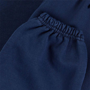 Pantalon de survêtement bleu marine pour homme, taille élastique, poches, décontracté, mi-lourd, tricoté, respirant, pour l'automne - Product Image 5