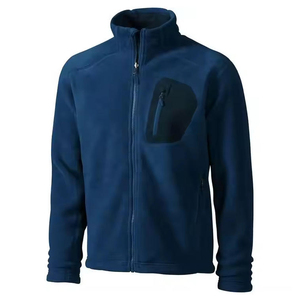 Chaqueta de Forro Polar Sherpa para Hombre, Cálida, Informal, para Invierno, con Cierre Completo, Logotipo Frontal Personalizado, Chaqueta Térmica Suave - Product Image 2