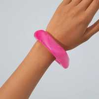 Bracelet manchette géométrique en résine turquoise unisexe, bijou de mode décontracté et sportif, accessoire de déclaration pour soirée