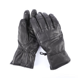 Leather Wrist Length <b>Gloves</b> Thermal Unlined Sporty Style For Outdoor Winter Use - Product Image 3