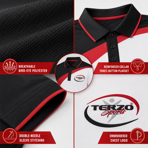 Maßgefertigte Herren-Sublimationspaneele für Hemden Atmungsaktive Schnelltrocknende Polyester/Baumwolle Sportbekleidung mit Eigenem Logo - Product Image 2