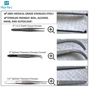 Juego de Instrumentos Quirúrgicos de Acero Inoxidable, 25 Piezas, Kit de Herramientas de Disección para Estudiantes de Cirugía General, Práctica de Laboratorio - Product Image 2