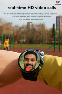 2025 Unisex QC AX03 4G Android Smartwatch 1,85 \ "IPS Pantalla 3MP Cámara GPS Navegación WiFi Llamada 1800mAh Rastreador de actividad IP67 - Product Image 3