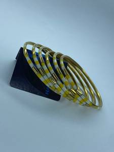 <b>Resin</b> Brass Bangles Wholesale Supplier Handmade Custom OEM Manufacturer Women's Ethnic Party Bangles - Product Image 4